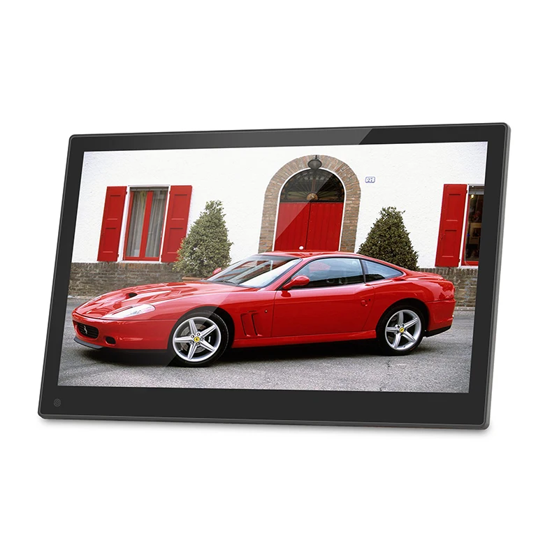 

17.3 Inch Photo/Music/Video Support and sample operation photo frame digital With remote control