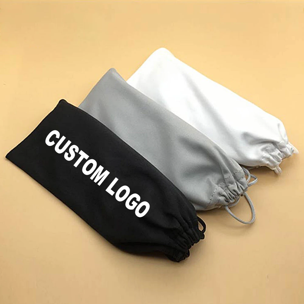 

East-Sunshine Custom Logo Soft Glasses pouch Sunglasses Bag Waterproof Dustproof Eyeglasses Pouch Eyewear Accessories