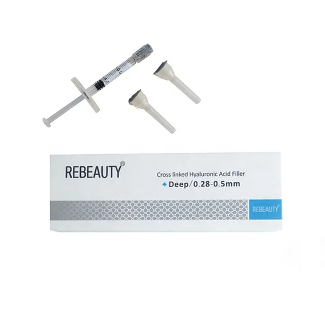 

cross linked hyaluronic acid pen dermal filler collagen hyaluronic acid injection, Transparent