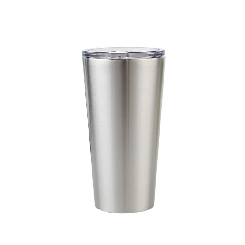 

16oz double wall stainless steel straight tube stainless steel water cup, Customized color acceptable