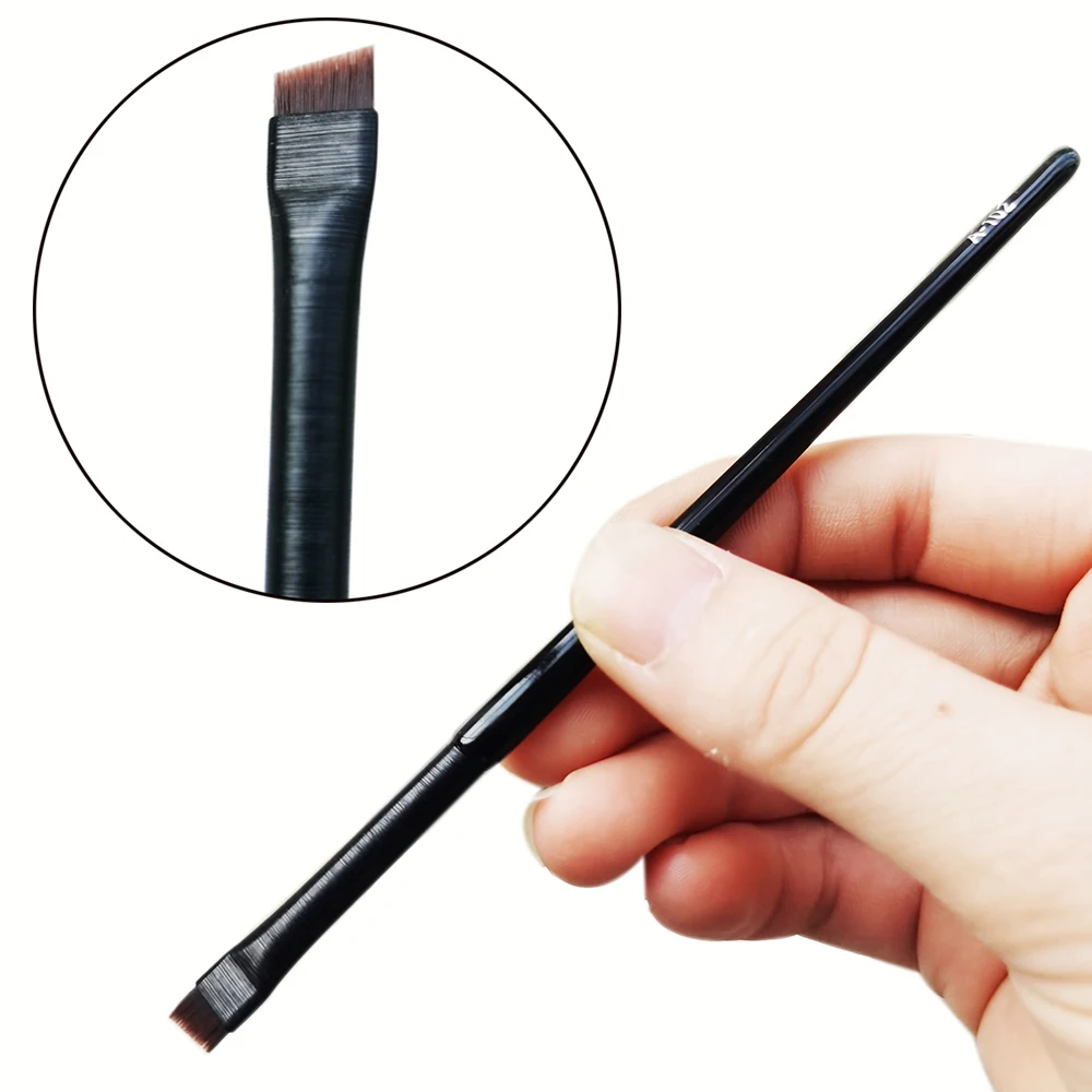 

Angle 263 Synthetic Small Single Mini Brown Kabuki Eyebrow Eyeshadow Brush Eyebrows Brush Set Angled Brow Tint Brush