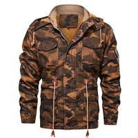 

Male Camouflage Fur Coat Fleece Thickening Windproof Hooded Motorcycle Pu Faux Leather Winter Jacket for Mens jaqueta de couro