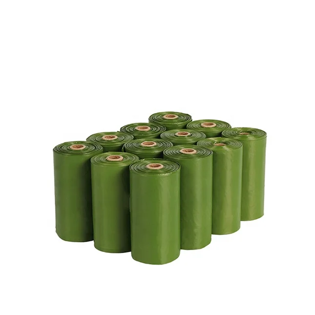 

23*33 cm pet waste bag eco-friendly biodegradable dog poop bag