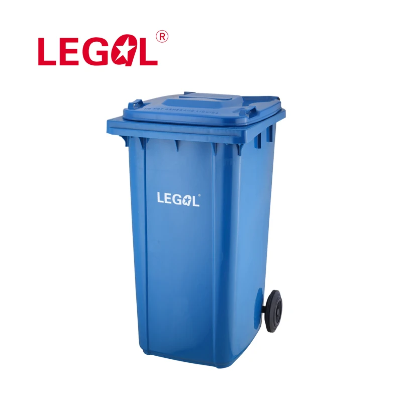 

Good price 240 liter dustbin 120l plastic waste garbage wheelie bin, Optional