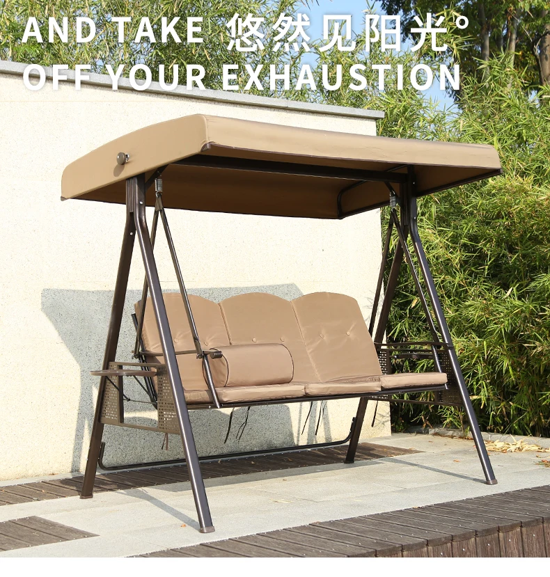 Hochwertige Terrasse Rattan Schaukel Outdoor Schaukeln Für Erwachsene
