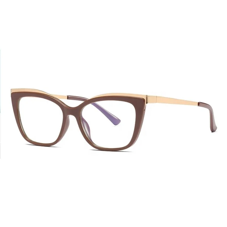 

China Hot Selling Modern Fashion Tr90 Anti-blu-ray Frame Ladies Luxury Glasses, 6 colors