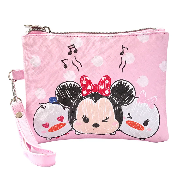 

Disney Mickey & Minnie Portable Toiletry Bag INS Style Waterproof Toiletry Bag Travel Cosmetics Storage Bag