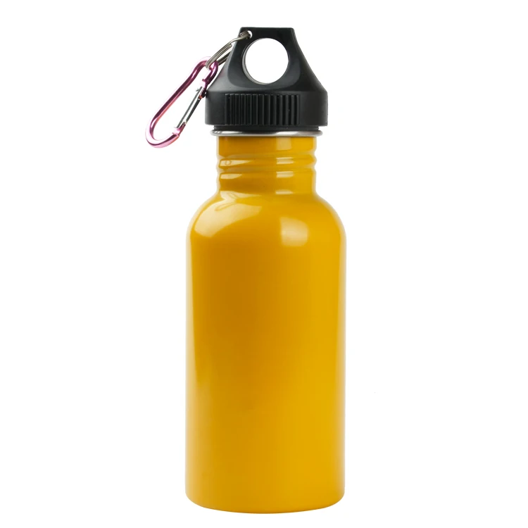 

Mikenda Portable single Wall Stainless Steel Sport Water Bottle