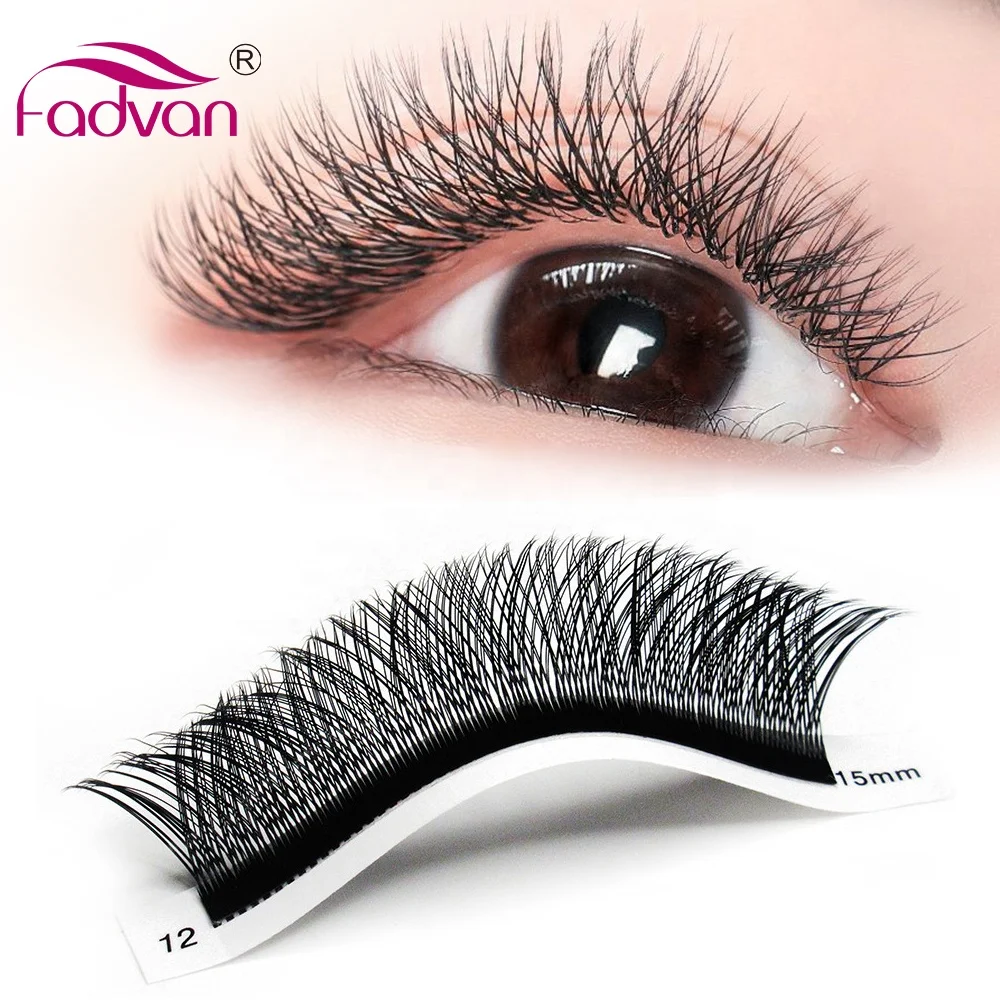 

Russian Volume Eyelash Extension Cashmere Lashes Pre Fanning Auto Blooming Eyelash Extension Y Shape Eyelash Yy Lash, Natural black