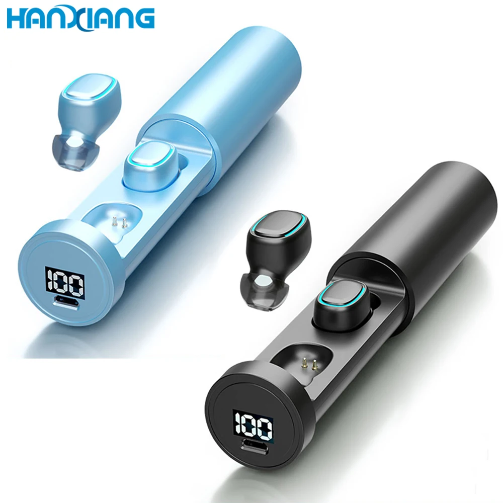 

In Stock 2021 Amazon Hot New Releases Holiday Gifts Wireless Headphone Mini Earbud TWS Earphone for Iphone Android, Black;white;pink;blue