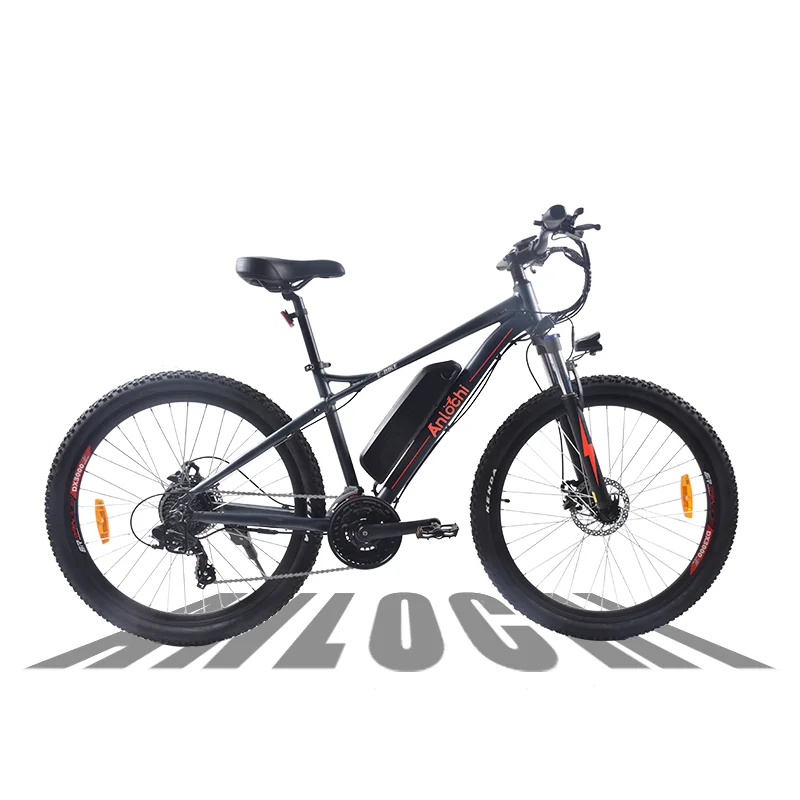 

ANLOCHI 2021 hot selling electric bike 36V350Watt strong motor 27.5*2.1 inch adult alloy frame fast delivery with stock