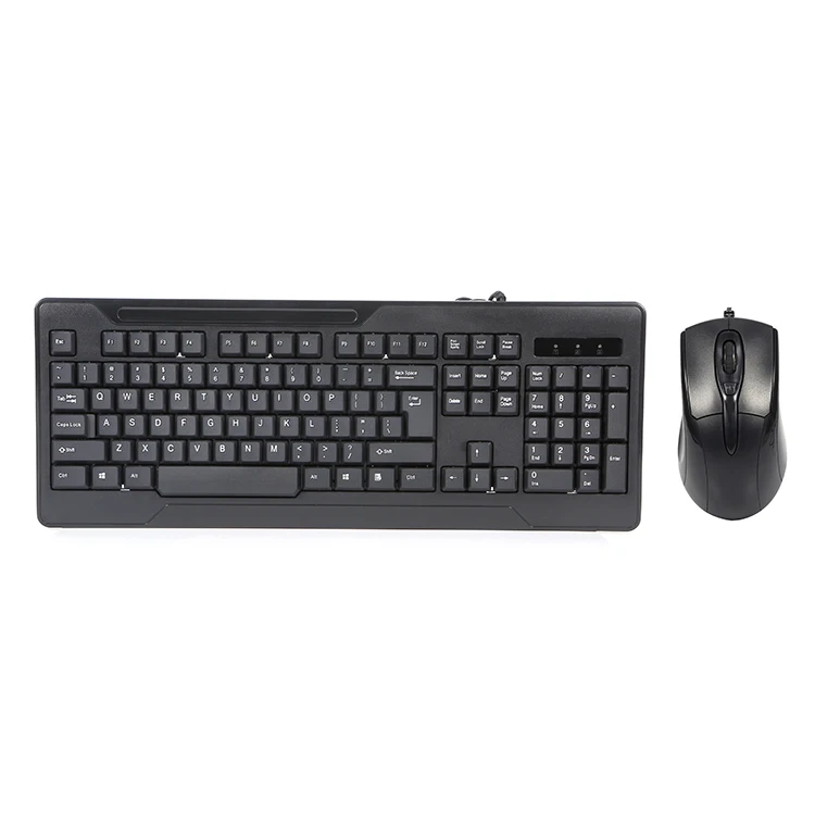 OEM basic simple ergonomic comfortable wired gaming keyboard and mouse combo