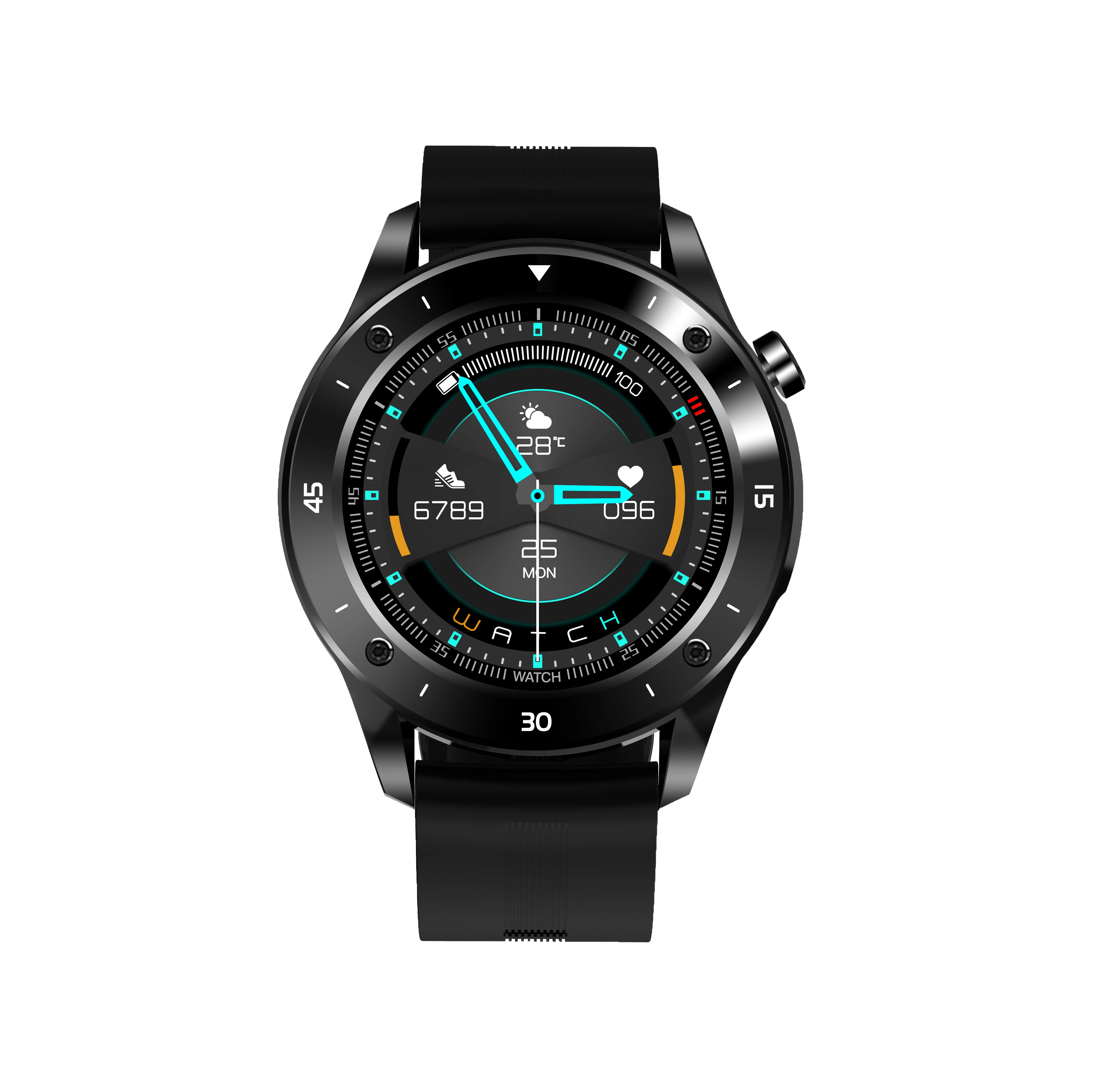 

2021 hot style Smartwatch NFC F20 heart rate sedentary reminder monitor BLE minimalist watch