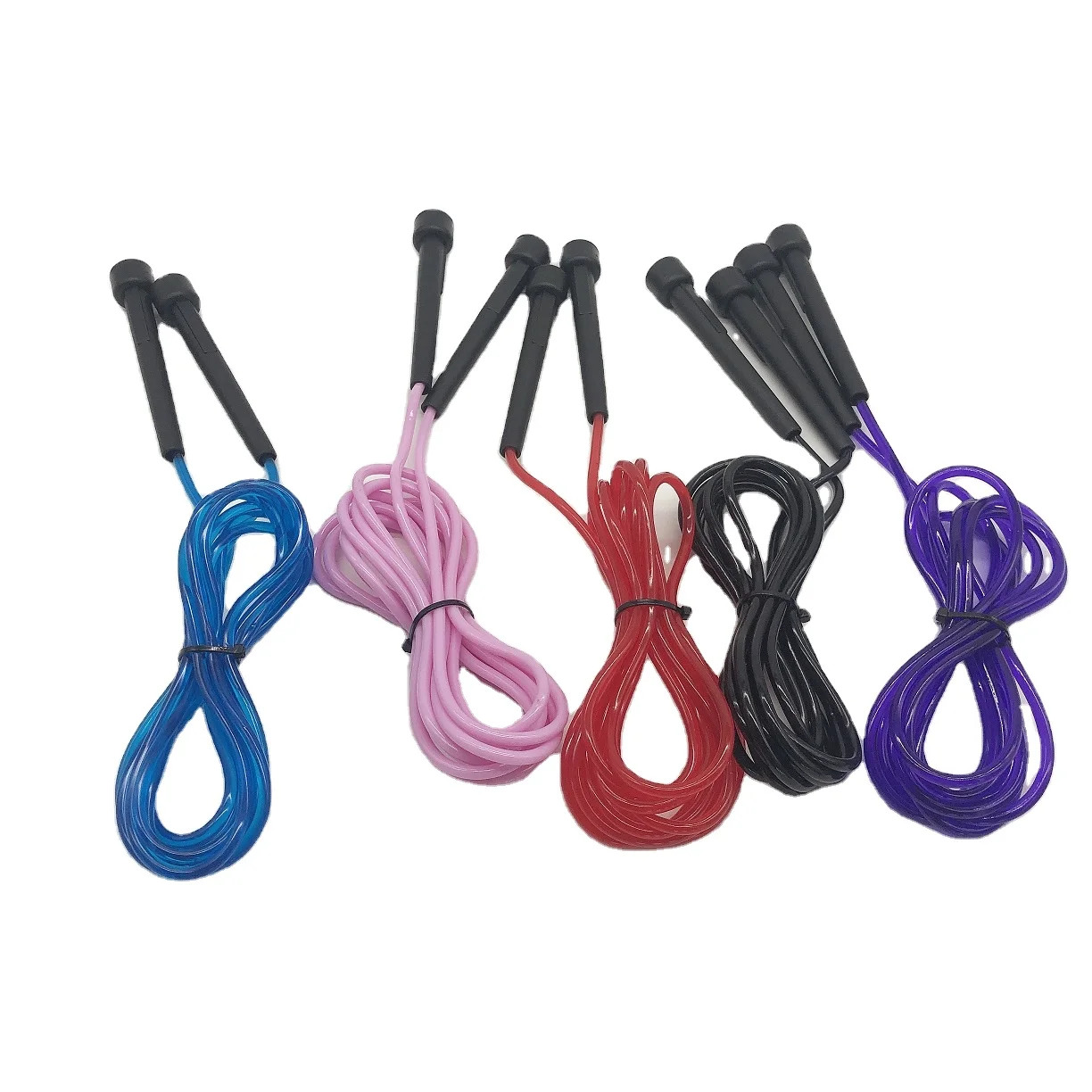 

PVC Body Slimming Skipping Rope or Jumping Rope Custom Length, Black, red, green, blue, orange, pink, purple