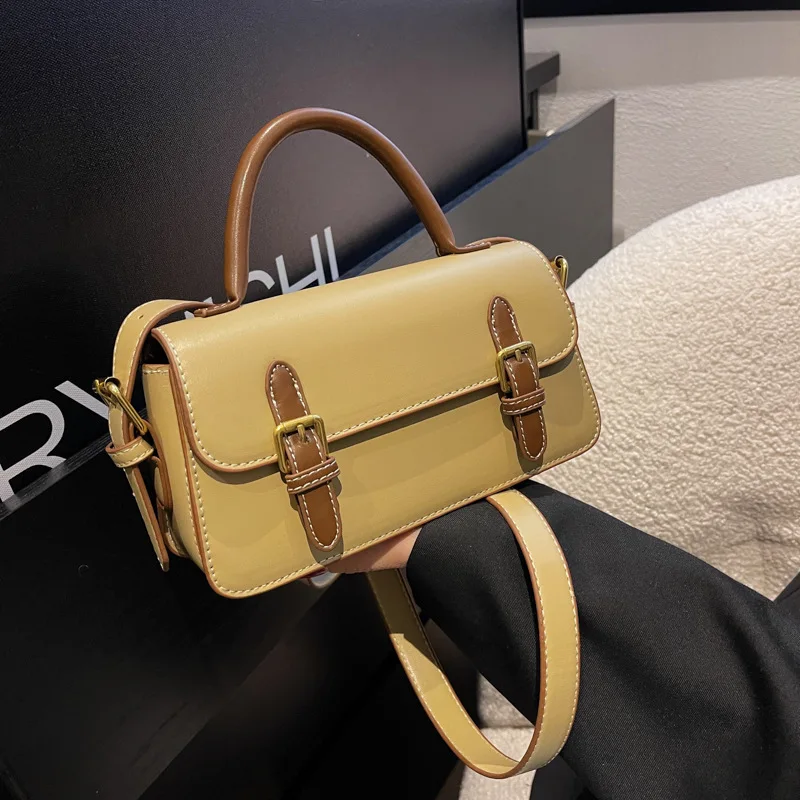 

New trendy fashion designer hand bags ladies shoulder crossbody vintage leather 2022 purses and handbags women