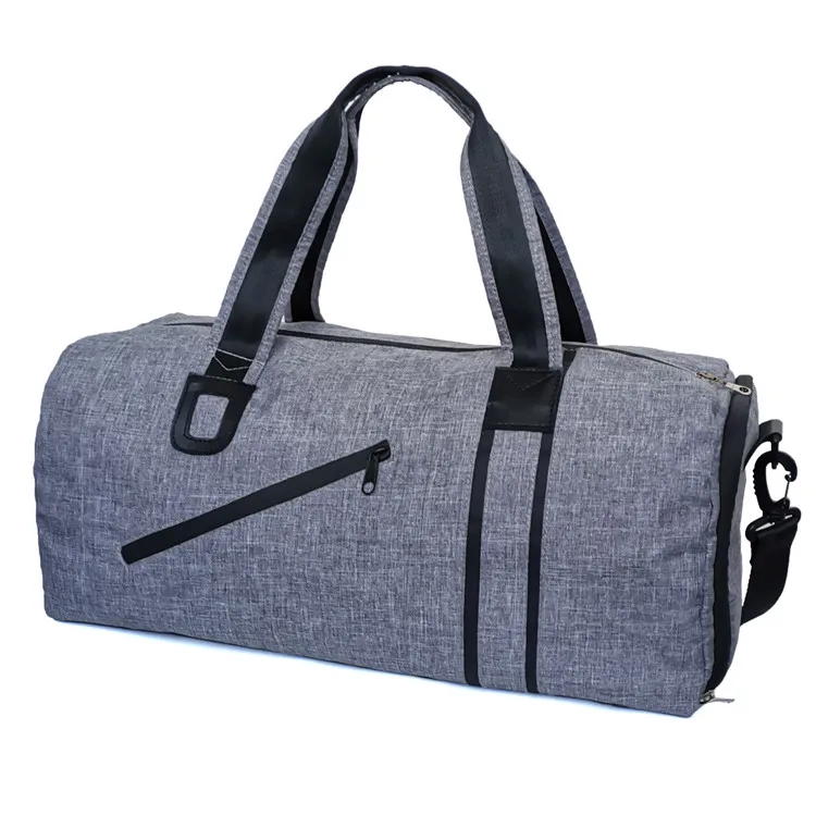 

Multi-Purpose Easy Carry Outdoor Sports Travel Gym Bag with Shoes Compartment, Grey