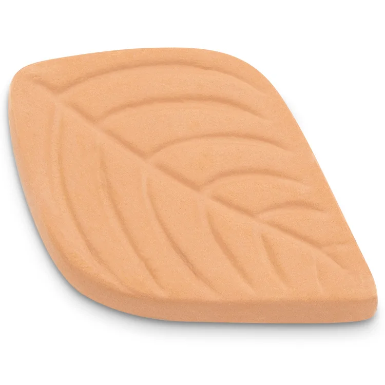 CIGARLOONG Leaf Shape Reusable Clay Cigar Tobacco Moisturizing Sheet Humidifier Accessories with Gift Box for Humidor