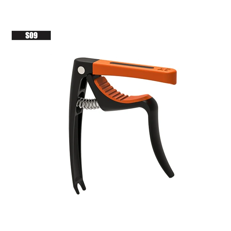 

S09 Multi-function Guitar Capo Ukulele capo 4 in 1 capo gift box, Silver