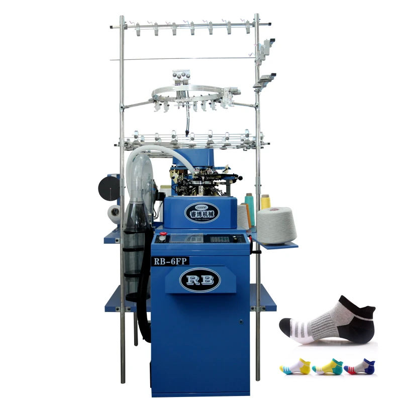 
hand use circular full automatic sock knitting machine to make cotton baby socks for sale 