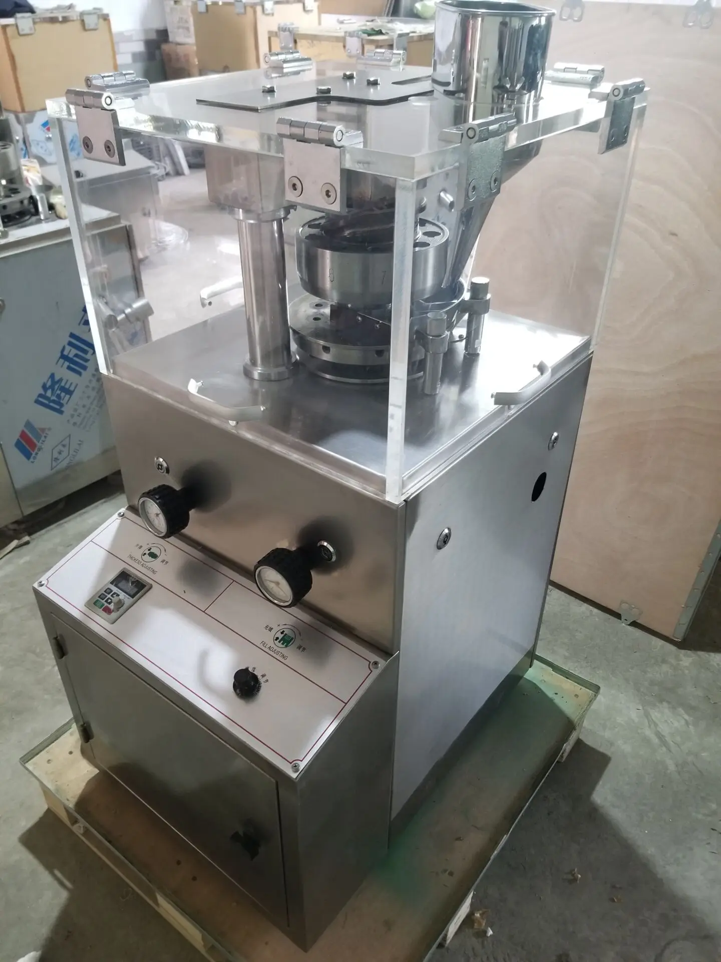 product-PHARMA-Rotary ZP 9 punch automatic pharmaceutical tableting machine-img-1