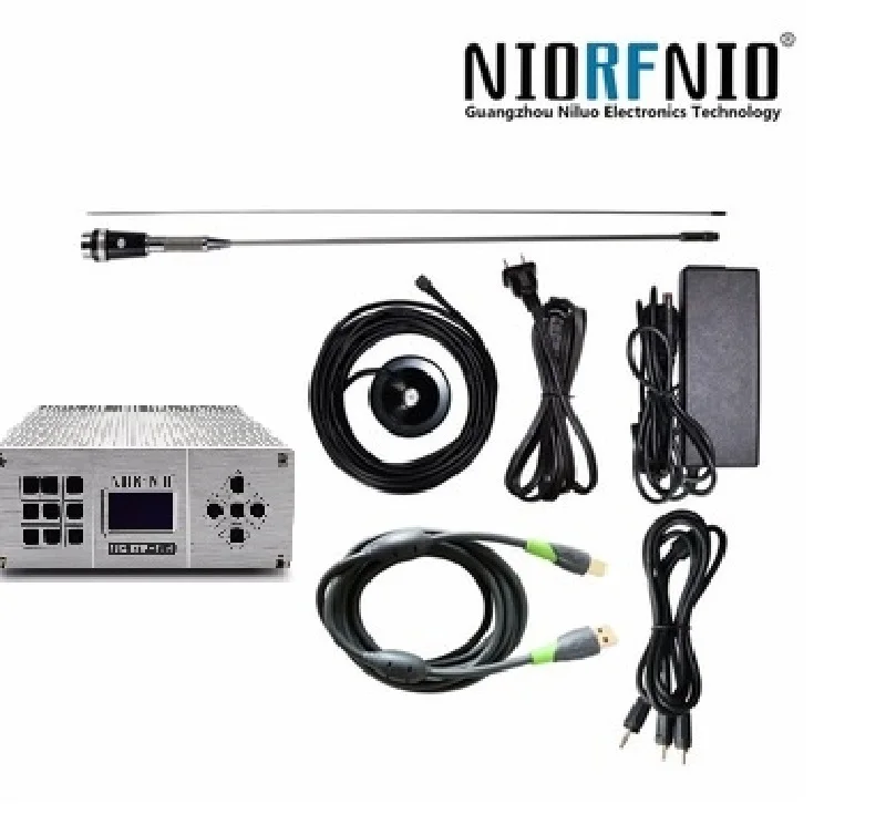 T25m 25 W Niorfnio Fm-zender Met 1/4 Wave Gp Aluminium Antenne Omvatten ...