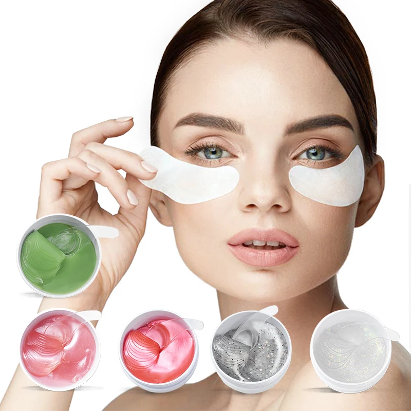 

Natural Eye Patch For Eye Care Lightening Remove Dark Circles Brightening Skin Puffiness Removing Deep Hydrating Eye Mask, Green