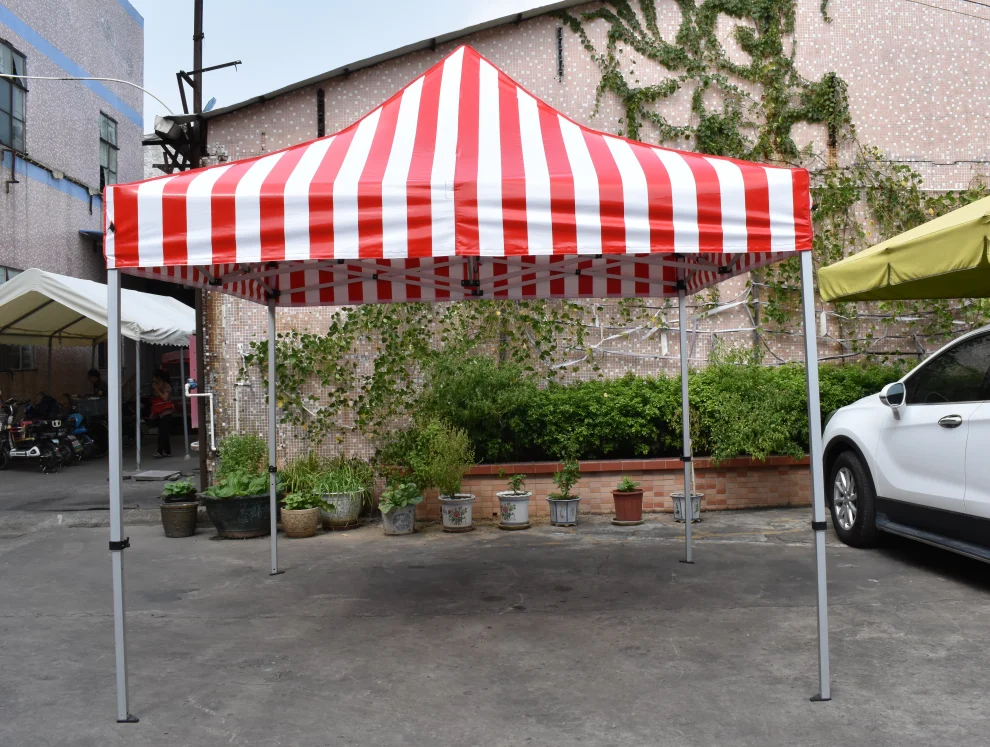 10x20ft Cheap Custom Printed Outdoor Gazebo Stripe Tent 10x20 Custom ...