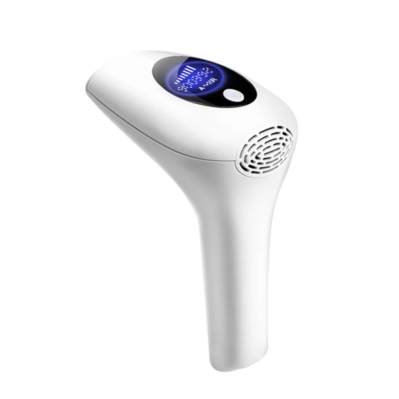 

Hair Removal device LCD Display Screen Home Use IPL Machine Laser Hair Removal With FCC, White/pink