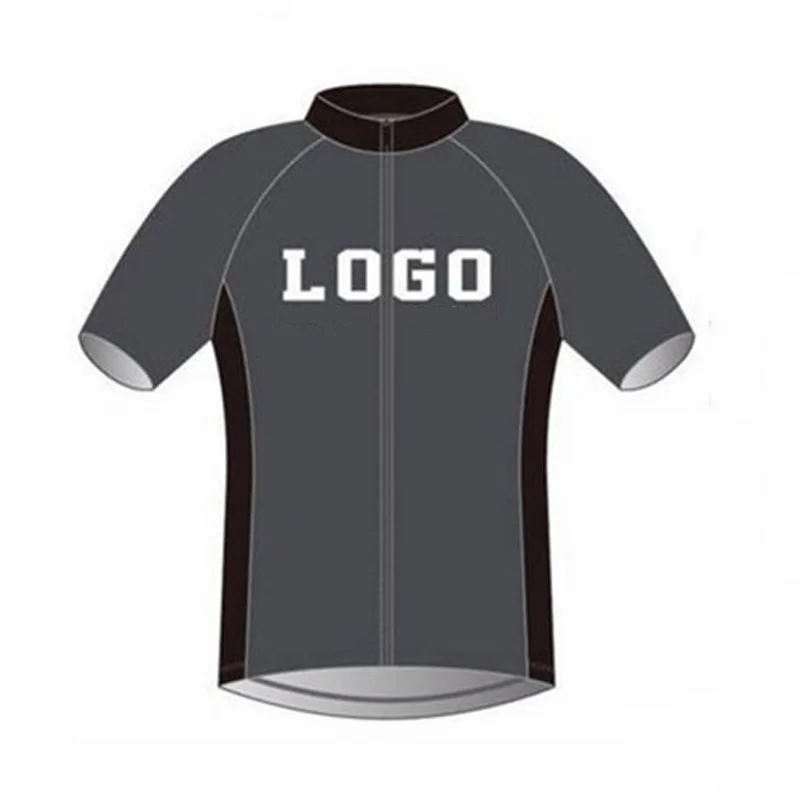 

Custom Mens Breathable Zipper Cycling Jersey Apparel Quick Fit Sportswear Race Fit Bike Jersey