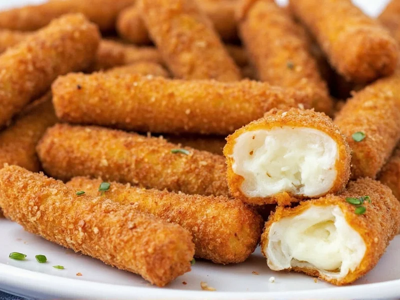 homemade mozzarella sticks air fryer