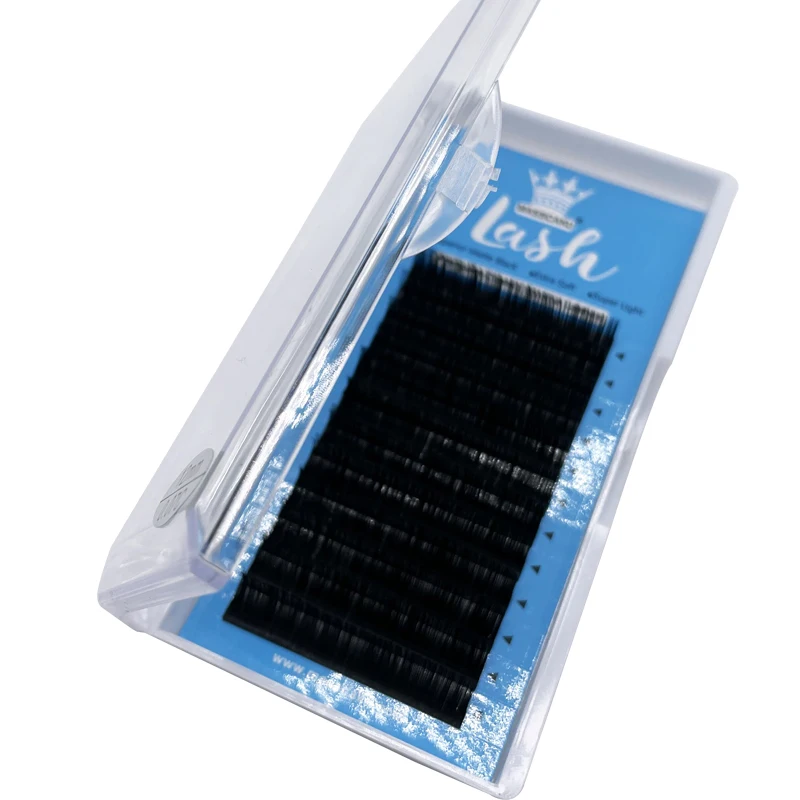 

MASSCAKU Extensoes de Cilios de Elipse Eyelashes Extension and Manetic Eyelashes With Eyelash Boxes Custom Logo, Black