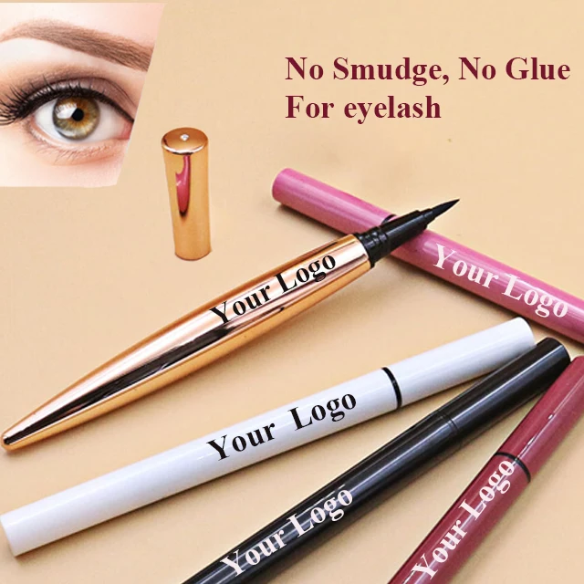 

Eyeliner That Can Stick False Eyelashes Waterproof And Durable Eyeliners, Black/brown/clear