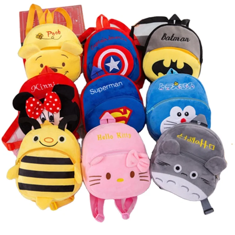 

Animal Cartoon Kids Backpack Kindergarten Plush Backpack Kids Bag For Children School Bags Cute Shoulder Bags