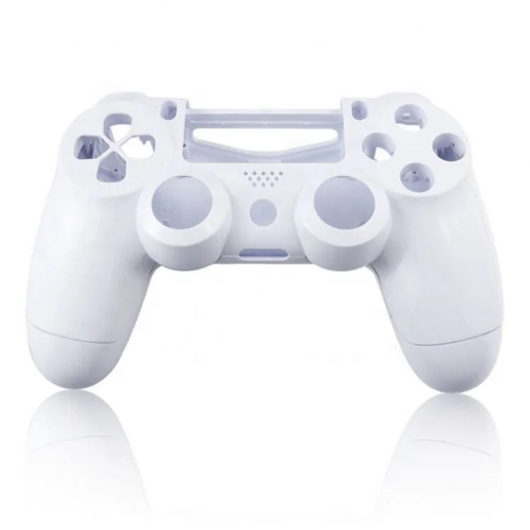 

White Polished Plastic Case For Ps4 Shell Controller Housing