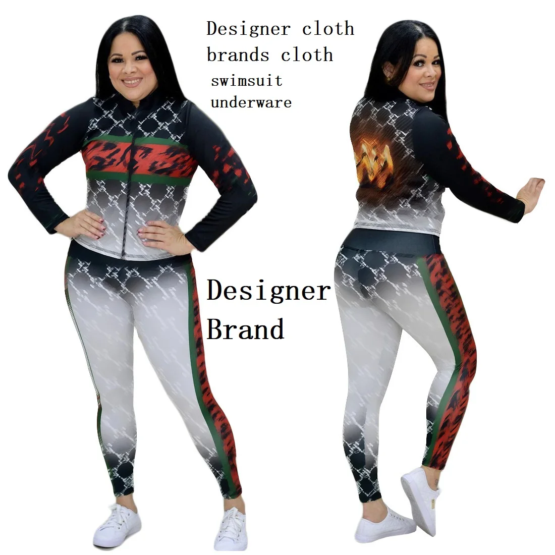 

Hot sale women clothing plus size women clothing girls' clothing sets sports wear