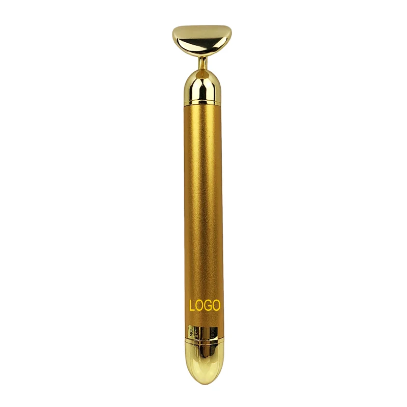 

Hot sell Beauty Bar 24k Golden Pulse Facial Facial lift beauty Vibrating stick