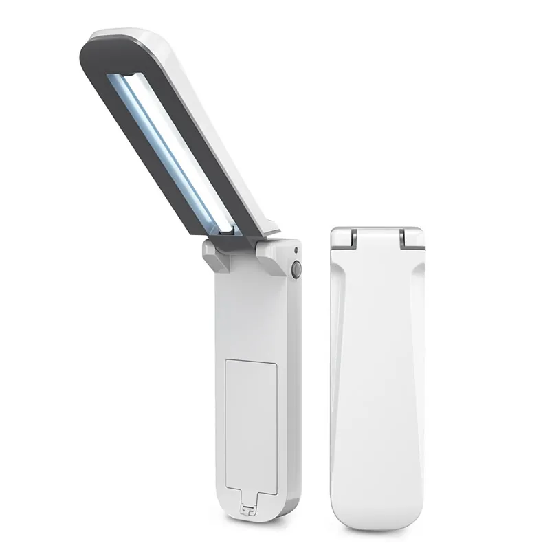 Factory Price Foldable UV Sterilizer Germicidal Lamp 254nm UVC Light 3W Battery Operated