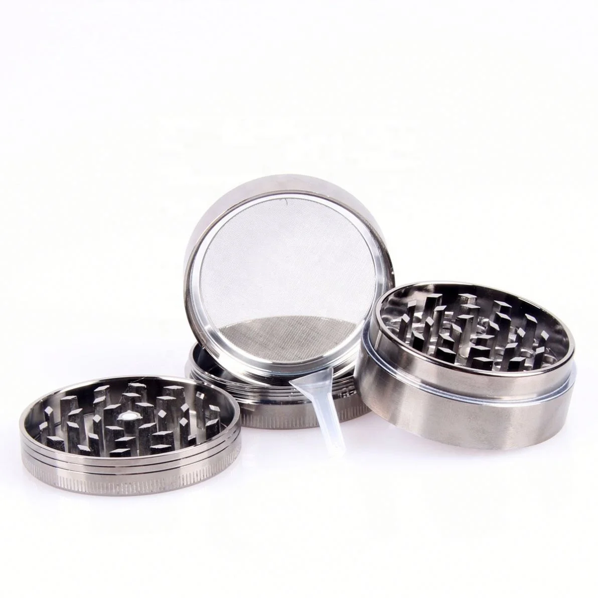 

Diameter  Cigarette Maker Letter PatternAluminum Four-layer Herb Grinder Tobacco Grinder, Picture