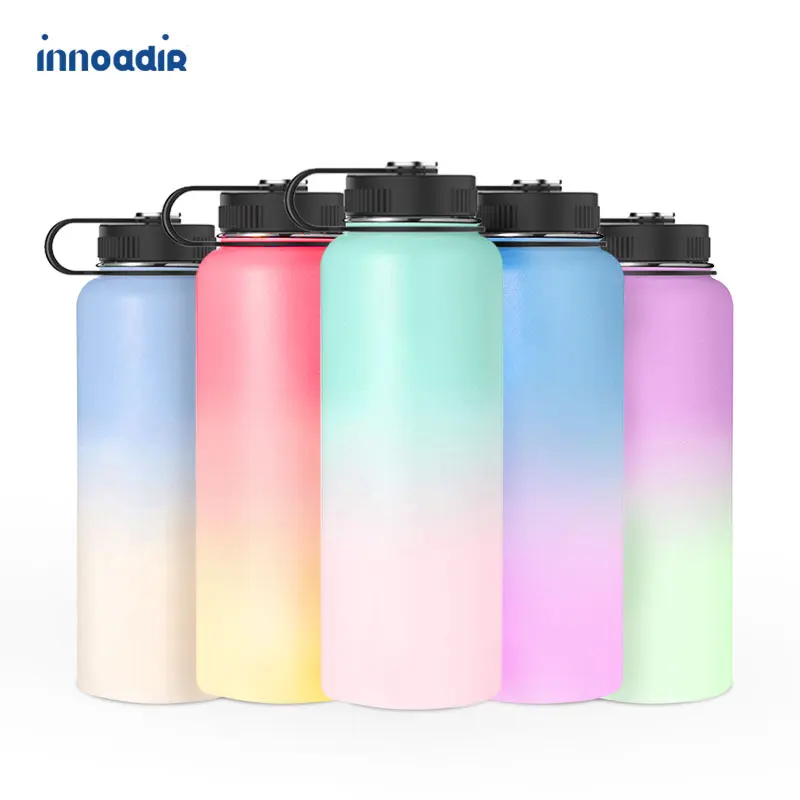 

Environmental protection leak-proof insulated double-wall stainless steel vacuum Sports Cup with lid, Customized color