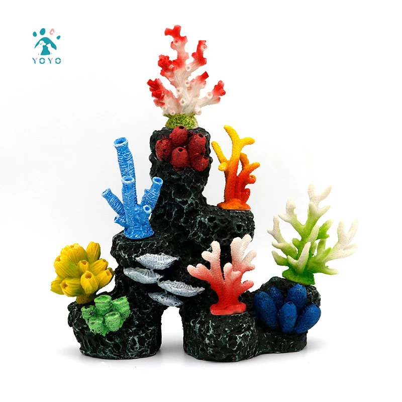 

Simulation Resin Coral Ornaments Landscape Decoration Resin Aquarium Decorations Artificial Coral