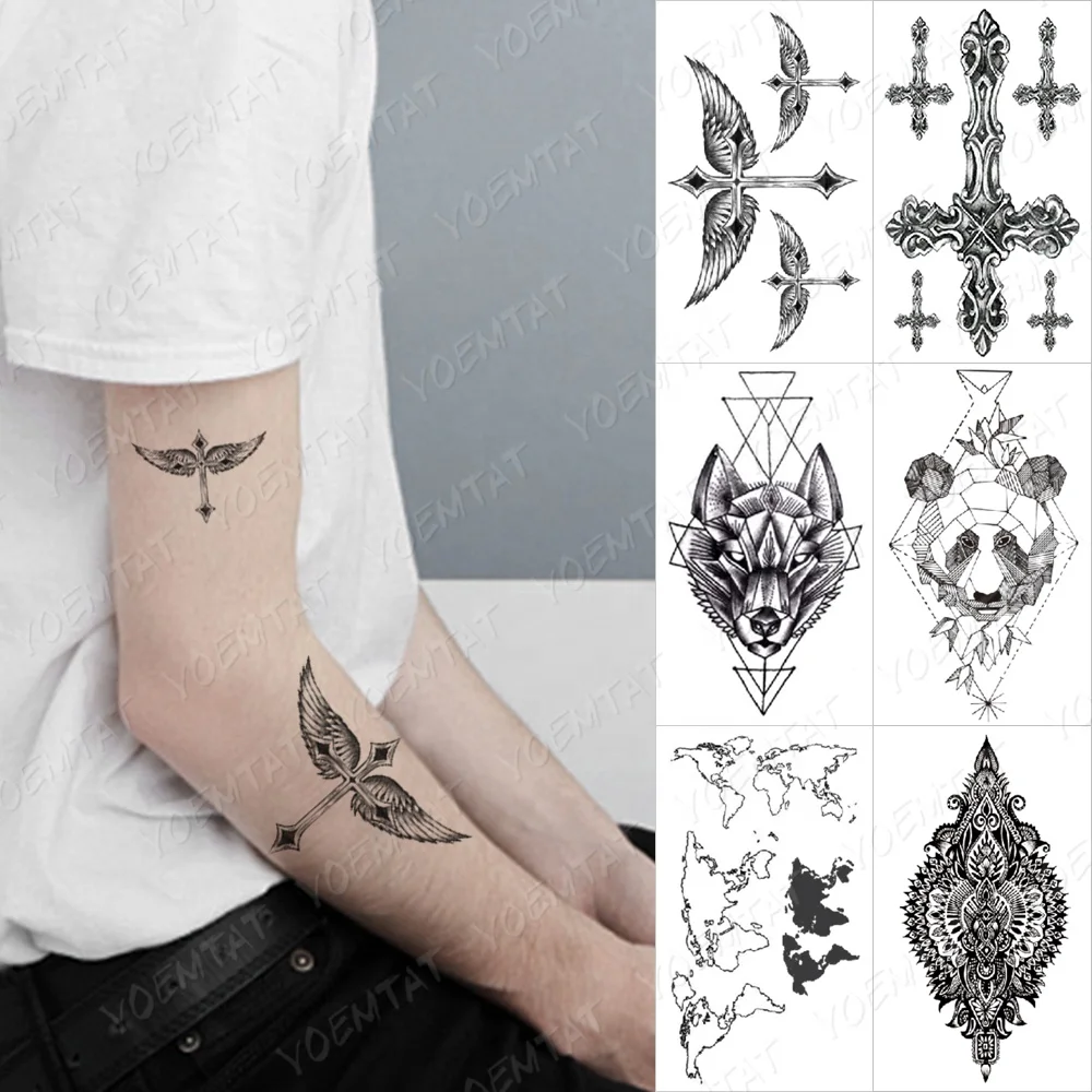 

2021 Newest Good Quality Disposable temporary hand tattoo stickers custom, Cmyk