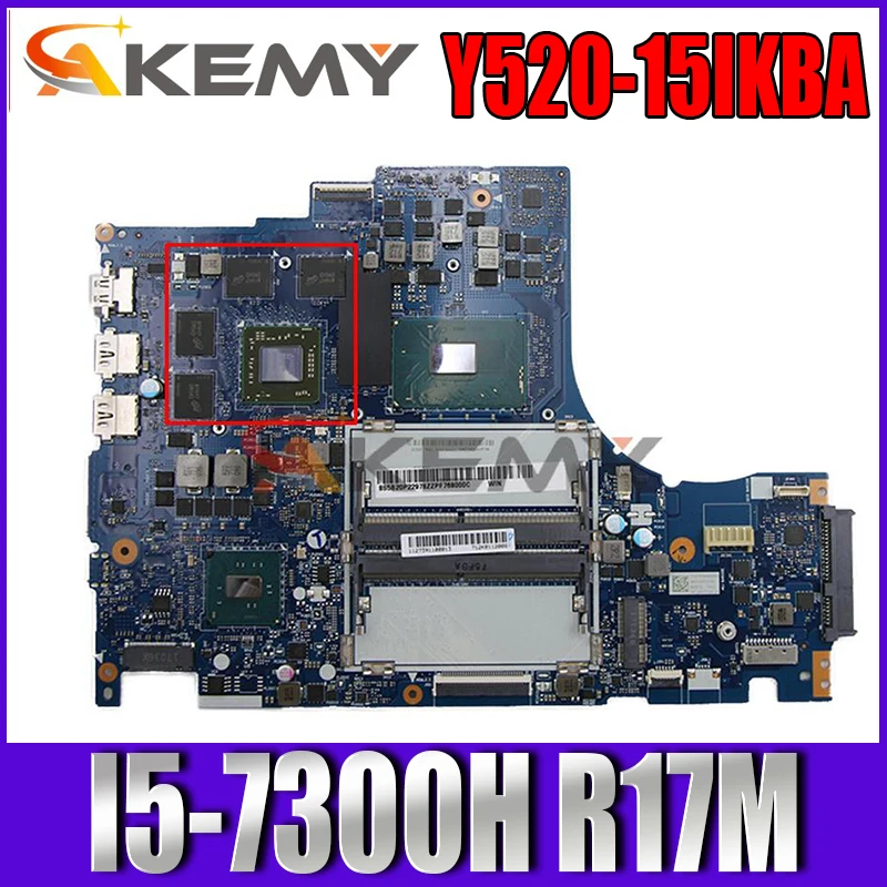 

Applicable to Y520-15IKBA notebook motherboard I5-7300H R17M number NM-B281 FRU 5B20P22983 5B20P22981