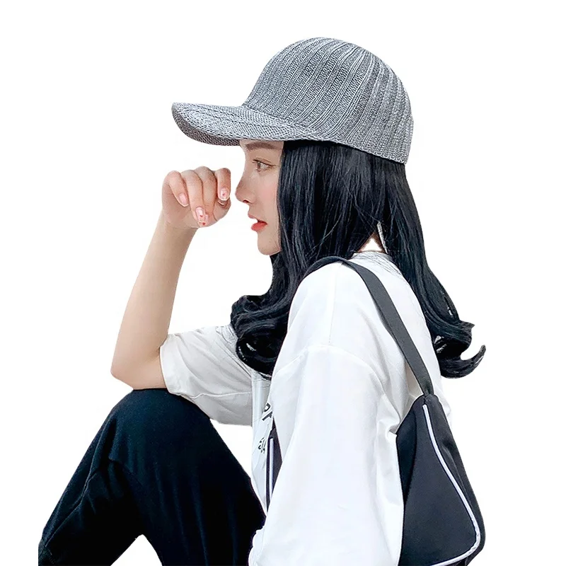 

Manufacturer Detachable Wig Hat Short Pear Curly Hat Wig Cap Fashion Female New Style Hat Wig