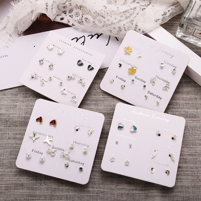 
Fashion week custom stud earrings set For Women Wholesale N911110 