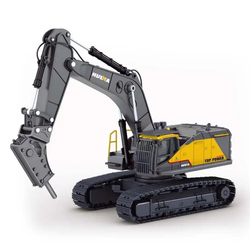 

1:50 scale Huina 1723 Die cast rig Excavator model Alloy rig Engineering car Series model children's toys