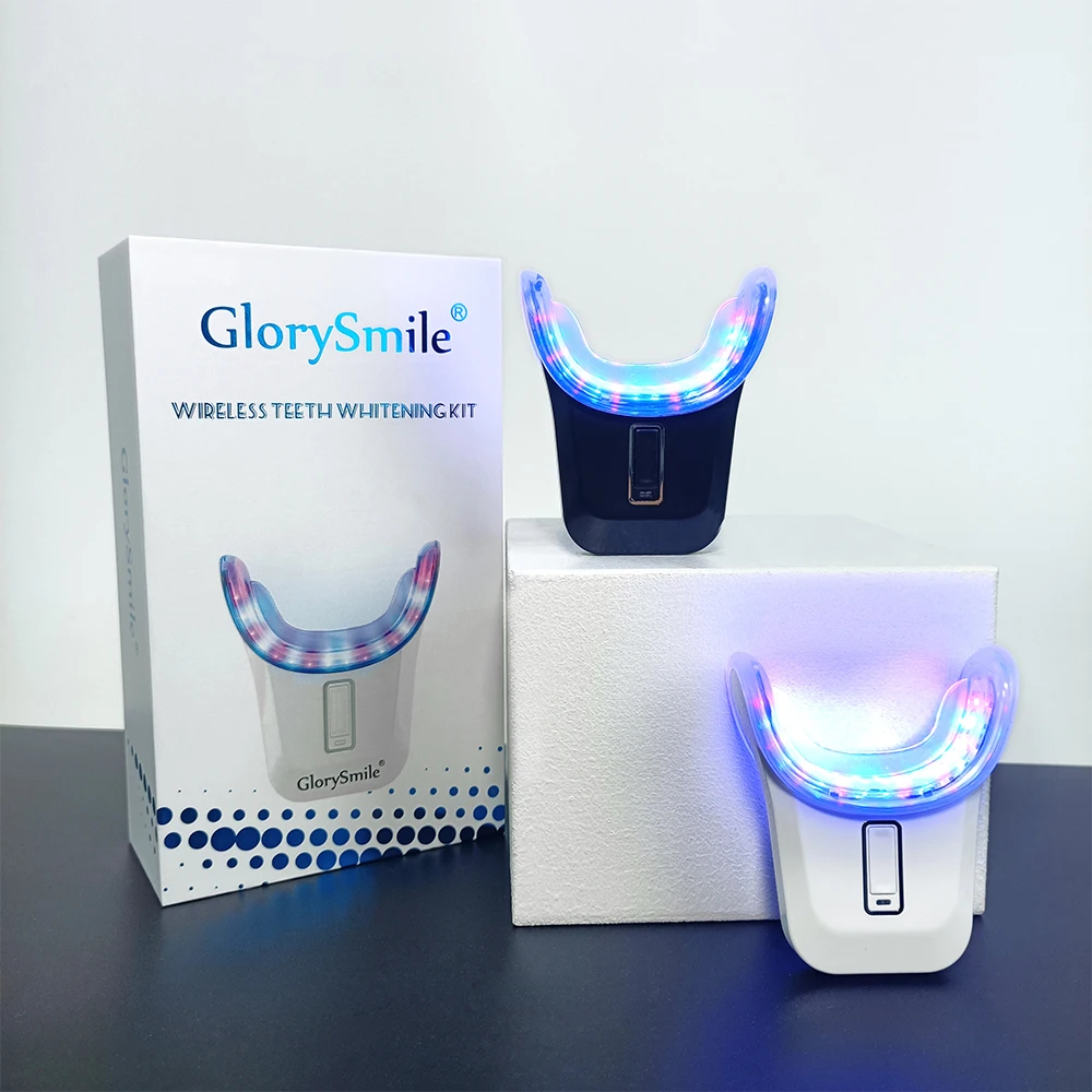 

GlorySmile Private Logo Home Wireless Teeth Whitening Kits PAP Non Peroxide Gel Tooth Bleaching Kit
