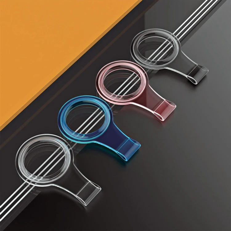 

High Quality Holder Tracker Anti-lost Clear Silicone TPU Keychain Accessories Protective Case for Air Tags Apple Airtag