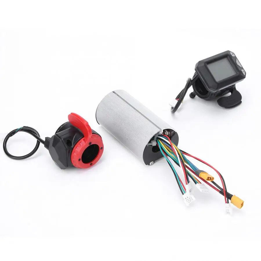 

24V Square Screen Controller Kit For 5.5 Inch Carbon Fiber Electric Scooter Replacement Accessories