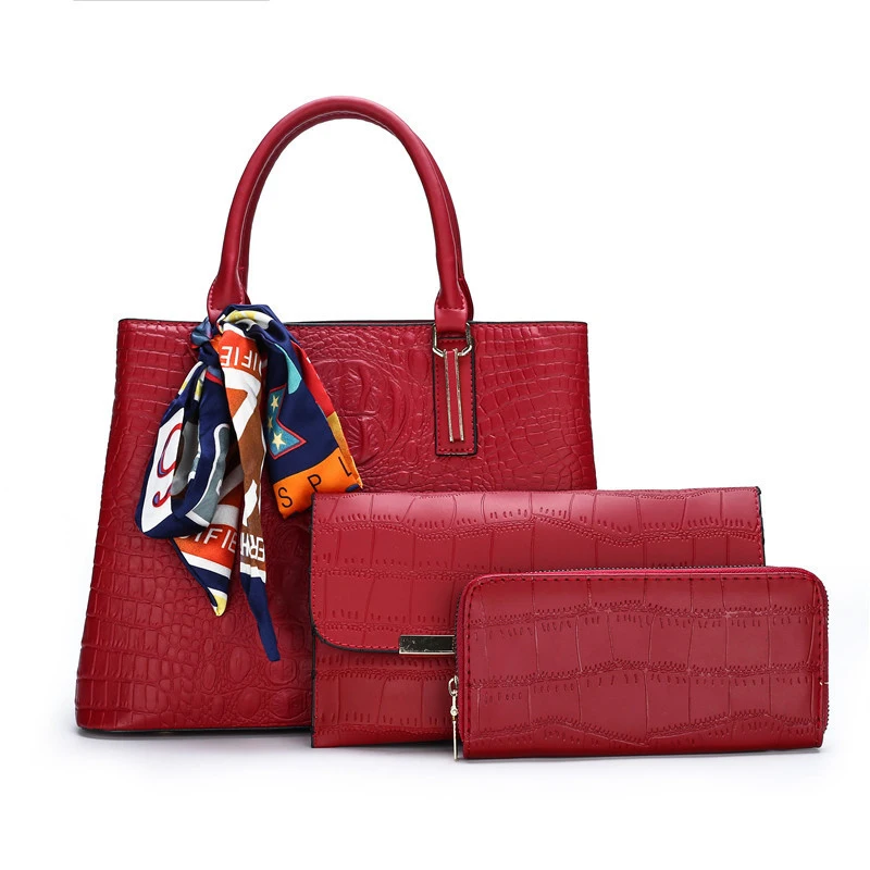 

luxury handbag shoulder hand bag set