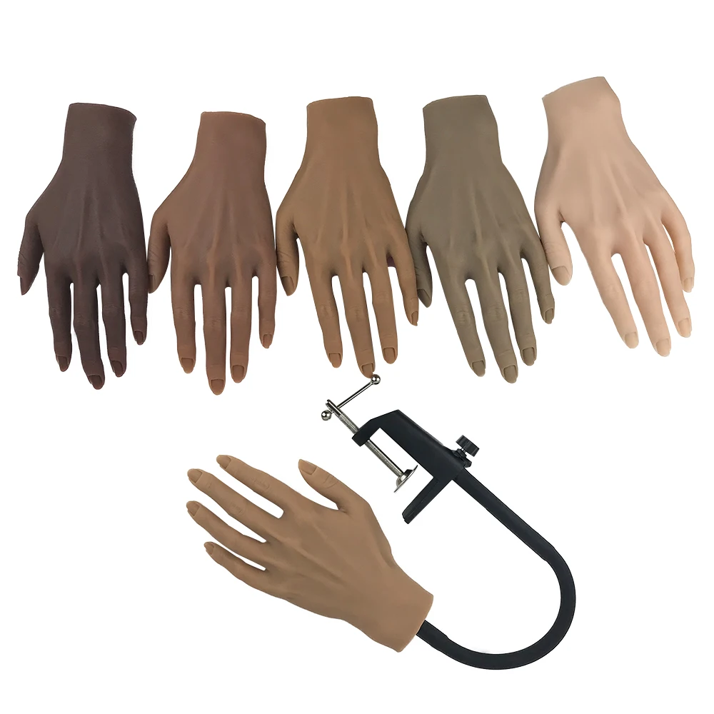 

Female Full Hand For Nail Art Model Female Silicone Practice Hand Mannequin